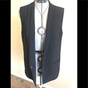 Express Sleeveless Blazer Vest